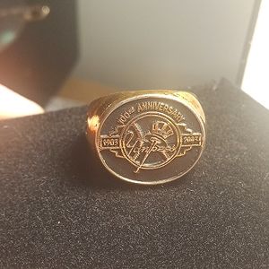 New York Yankees 100th Anniversary Fan Day 2003 Ring William Barthman Je…